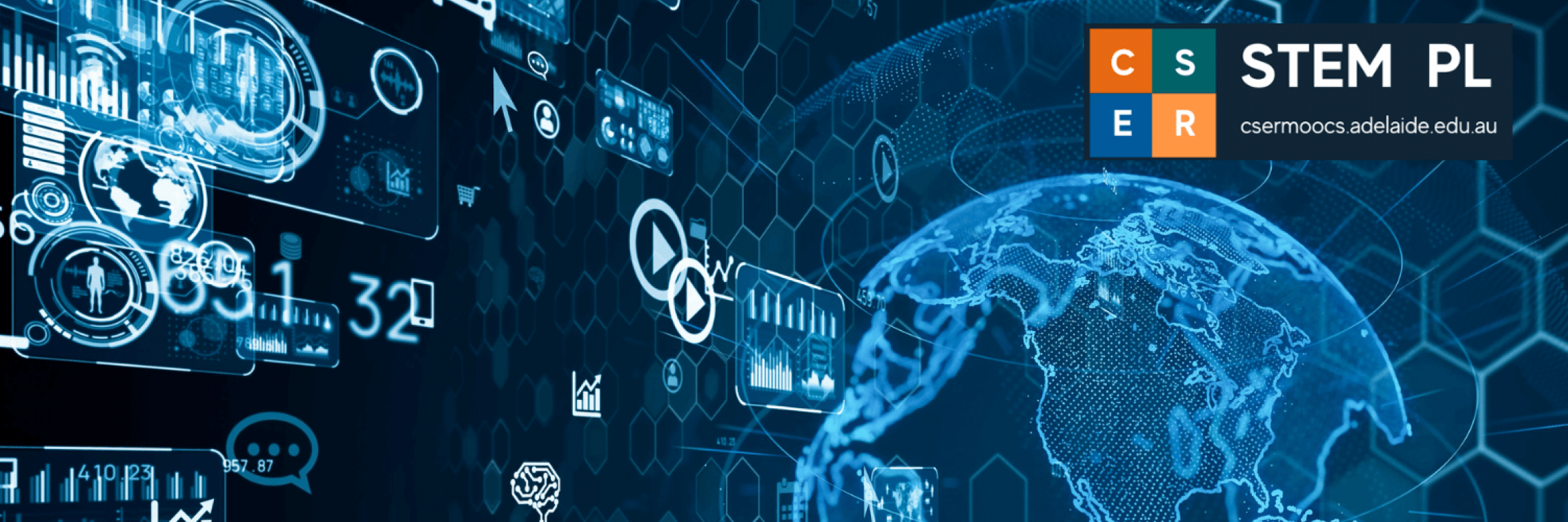 generic looking technology background