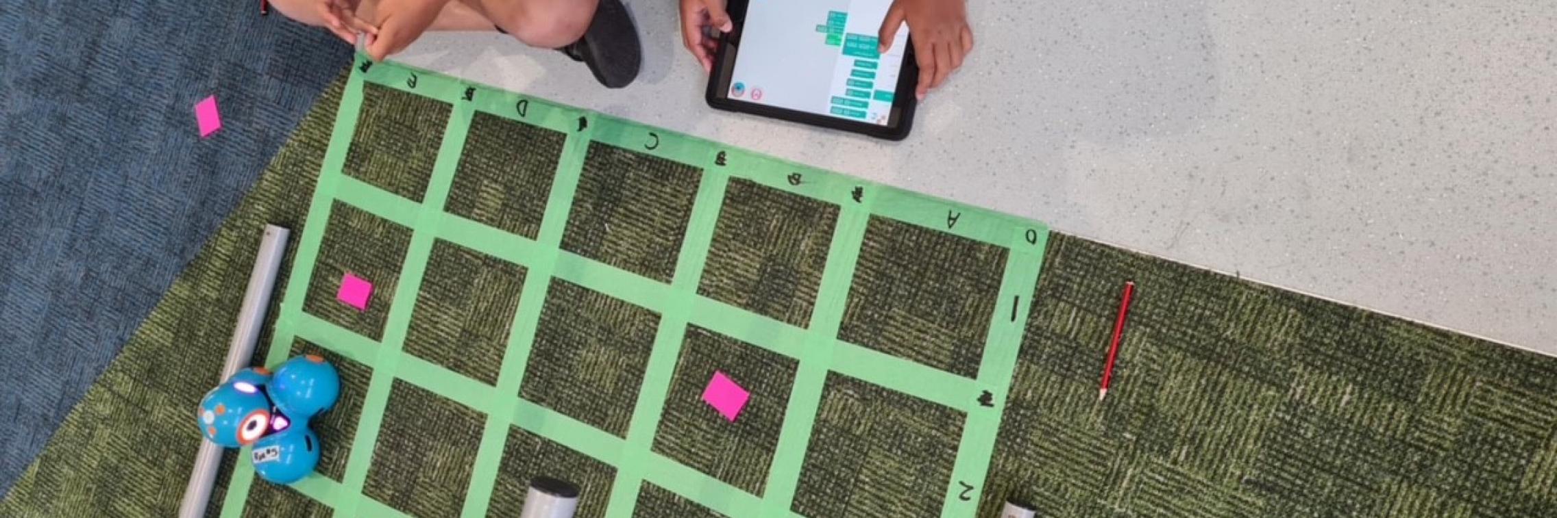 Classoom fun with CSER's Dash robots