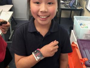 Prototype of a fitness tracker