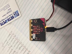 Prototype of a fitness tracker