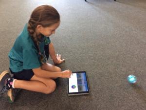 using drive in the Sphero Education app