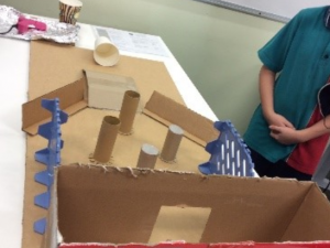 Obstacle courses for Sphero created from repurposed materials