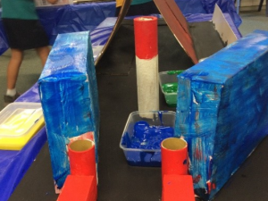 Using drive & draw programs to navigate Sphero through the obstacle courses