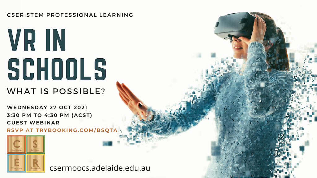 Image of girl with VR headset on