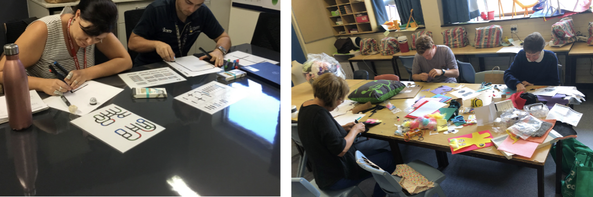 teachers in workshops