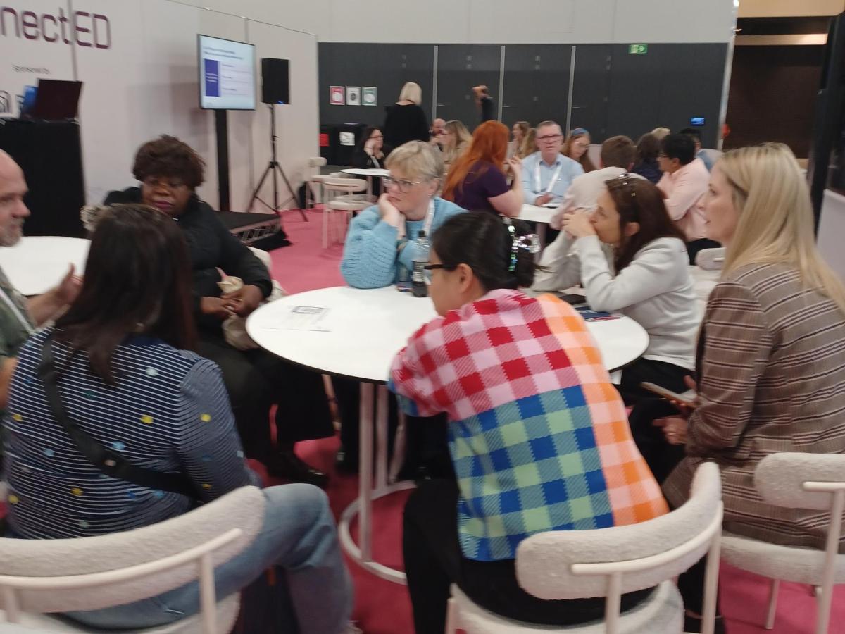 Participants at the session listening
