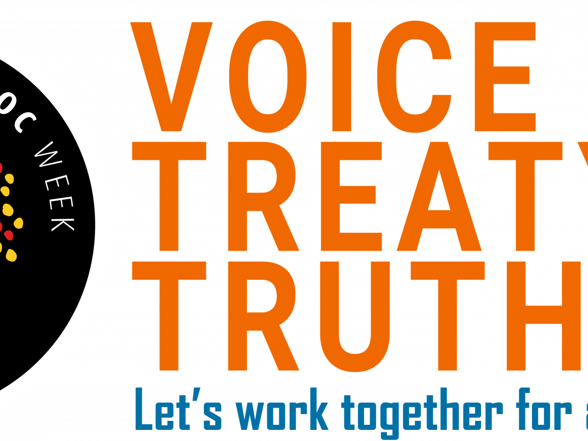 NAIDOC Week logo 2019, Voice, Treaty, Truth
