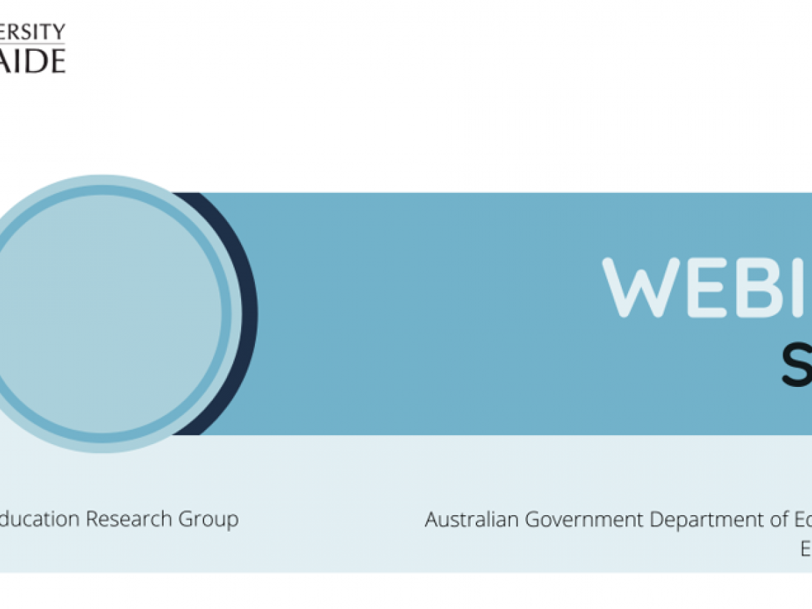 Cover page of CSER Slide deck for webinar presentations