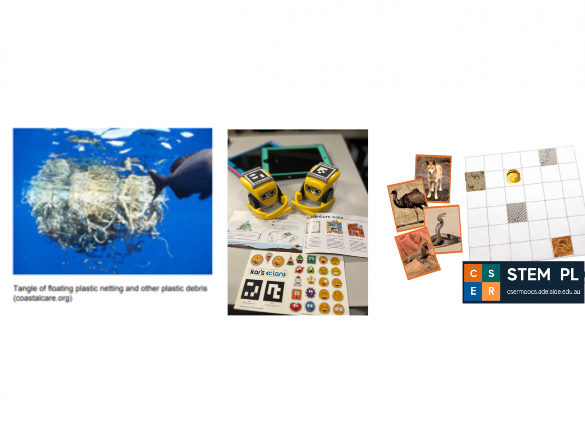 microplastics, kais clan, beebot map