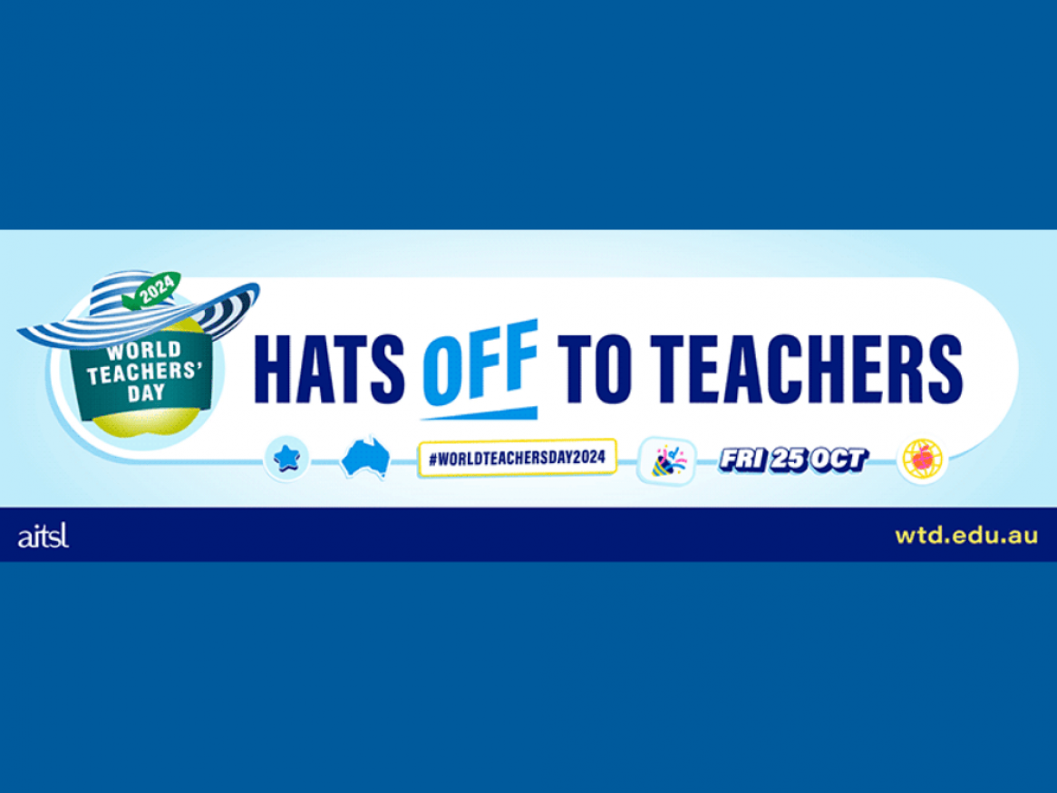 Hats off to teachers