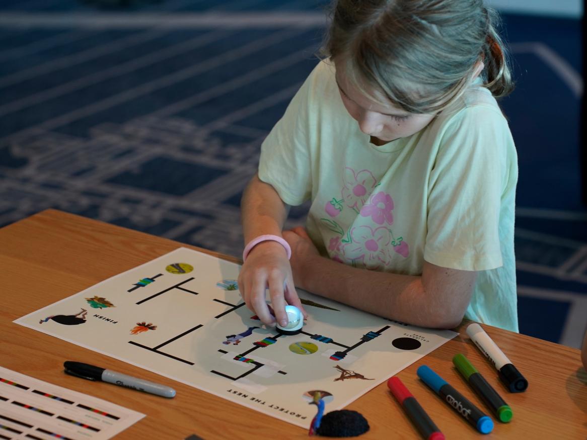CSER Ozobots at Queensland Museum Tropics